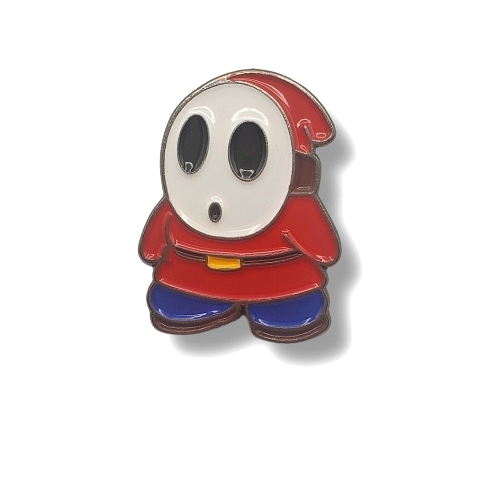 Shyguy Nintendo Super Mario Bros Pin Brooch